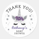 Search for silver floral stickers Girl baby shower