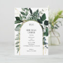 Search for garden rehearsal dinner invitations Eucalyptus