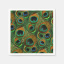 Search for peacock napkins Feather
