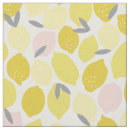 Search for yellow lemons fabric Food