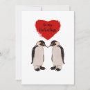 Search for cute penguin valentines day cards Red