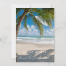 Search for beach wedding reception invitations Eloped