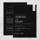 Search for exclusive party invitations Black