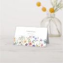 Search for wildflower place cards Modern