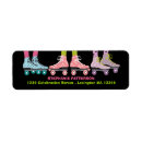 Search for roller skate return address labels Colourful