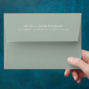 Search for sage green envelopes Simple