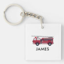 Search for fire truck key rings Fireman