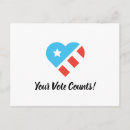 Search for blue flag postcards Elections