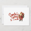 Search for 50s christmas cards Santa