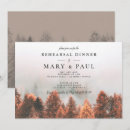 Search for tree rehearsal dinner invitations Elegant
