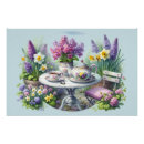 Search for vintage tea posters Cottagecore aesthetic