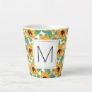 Search for pretty floral monogram mugs Rustic