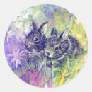 Search for watercolor bunny stickers Bunnies