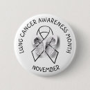 Search for lung cancer ribbon badges November