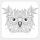 Search for owl mandala stickers Zendala