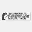 Search for rand bumper stickers Capitalism