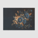 Search for navy blue and gold tissue paper Flowers