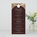 Search for red and gold wedding programs Formal