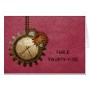 Search for steampunk table cards Vintage