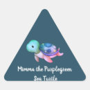 Search for purple turtle stickers For kids
