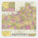 Search for kentucky map stickers County