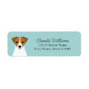 Search for jack russell terriers return address labels Dog