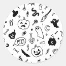 Search for bone pattern stickers Black