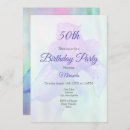 Search for iris birthday invitations Blue