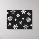 Search for snowflakes canvas prints Pattern