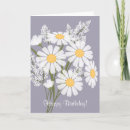 Search for lavender flowers birthday cards White