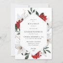 Search for white christmas invitations Elegant
