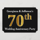 Search for 70th anniversary invitations Simple