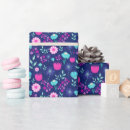Search for pink green christmas wrapping paper Flowers