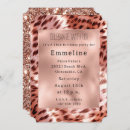 Search for cheetah party invitations Glam
