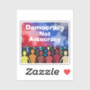Search for votes stickers Democracy
