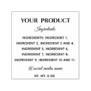Search for ingredients Ingredient list