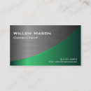 Search for stainless business cards Modern