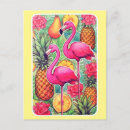 Search for funny flamingo cards Green