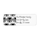 Search for spooky return address labels Goth