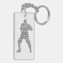 Search for word art key rings Typography