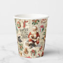 Search for santa claus paper cups Winter