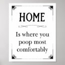 Search for funny home decor posters Vintage