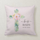 Search for he is risen cushions Scripture