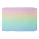 Search for pastel rainbow bath mats Ombre