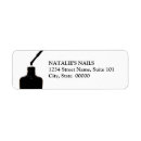 Search for nail polish return address labels Manicure