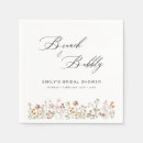 Search for brunch and bubbly napkins Rustic