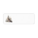 Search for wolf return address labels Winter