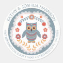 Search for blue owl stickers Floral