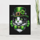Search for cat st patricks day cards Festive