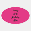 Search for oval shape stickers For her